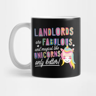 Landlords are like Unicorns Gift Idea Mug